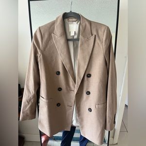 H&M taupe blazer